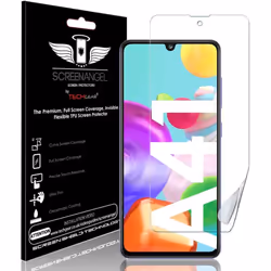 TECHGEAR Screen Protector fits Samsung Galaxy A41 [Screen Angel Edition][Case Friendly] [Bubble Free] [FULL Screen Coverage]  ...