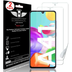 TECHGEAR [2 Pack Screen Protectors fit Samsung Galaxy A41 [Screen Angel Edition] [In-Display Fingerprint Support][Case...
