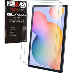 TECHGEAR [2 Pack] Galaxy Tab S6 Lite 10.4" GLASS Edition (SM-P610 / P613 / P615 / P619) Tempered Glass Screen Protector [9H]...