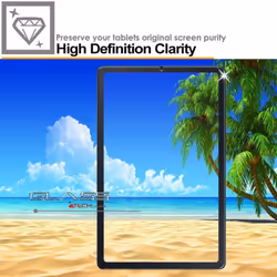 TECHGEAR [2 Pack] Galaxy Tab S6 Lite 10.4" GLASS Edition (SM-P610 / P613 / P615 / P619) Tempered Glass Screen Protector [9H]...