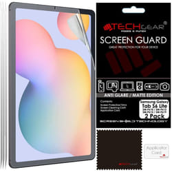 TECHGEAR 2 Pack Galaxy Tab S6 Lite 10.4" Anti Glare Screen Protectors (SM-P610 / P613 / P615 / P619), MATTE Screen Protector...