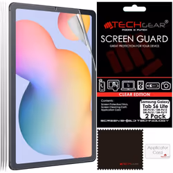 TECHGEAR 2 Pack Galaxy Tab S6 Lite 10.4" Screen Protectors (SM-P610 / P613 / P615 / P619), Ultra CLEAR Screen Protector for S ...