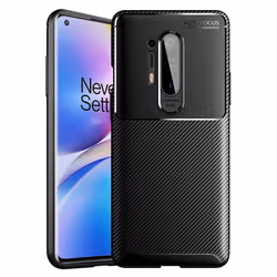 TECHGEAR Case for OnePlus 8 Pro [CarbonFlex Case] Premium Flexible Soft Shockproof Slim Fit Case Cover with Carbon Fibre Effe ...