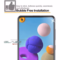 TECHGEAR [2 Pack GLASS Edition Compatible with Samsung Galaxy A21s, Tempered Glass Screen Protector Covers [2.5D Round Edge]...