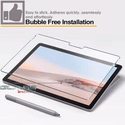TECHGEAR GLASS Edition [2 Pack] Screen Protectors fits Microsoft Surface Go 3 & Surface Go 2 10.5", Genuine Tempered Glass...