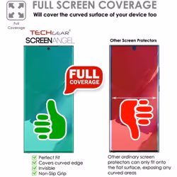 TECHGEAR [3 Pack Screen Protector fits Samsung Galaxy Note 20 Ultra [Screen Angel Edition] [In-Display Fingerprint Support]...