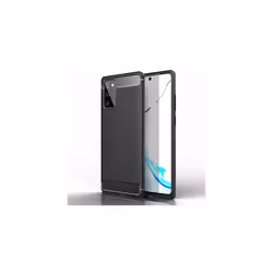 Samsung Galaxy Note 20 Carbon Fibre Case [Stealth Case] Flexible, Shockproof, Ultra Slim, Soft TPU Protective Shell Cover wit ...