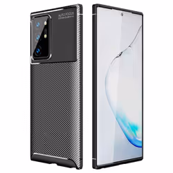 TECHGEAR Galaxy Note 20 Ultra Case [CarbonFlex Case] Premium Flexible Soft Shockproof Slim Fit Case Cover with Carbon Fibre.. ...