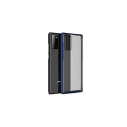 TECHGEAR Samsung Galaxy Note 20 Case [Fusion FX Case] Slim & Light, Tough, Shockproof, Protective, Fused Gel Bumper & Hard Back Smooth Case Cov - Blue