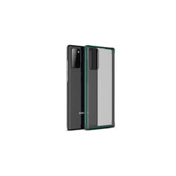 TECHGEAR Samsung Galaxy Note 20 Case [Fusion FX Case] Slim & Light, Tough, Shockproof, Protective, Fused Gel Bumper & Hard Back Smooth Case Co - Green