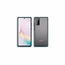 TECHGEAR Samsung Galaxy Note 20 Case [Fusion FX Case] Slim & Light, Tough, Shockproof, Protective, Fused Gel Bumper & Hard Back Smooth Case Co - Green