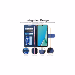 Huawei Mate 20 Pro Wallet Case - Leather Wallet Flip Protective Case Cover with Card Slots, Kickstand and Wrist Strap - PU Leather