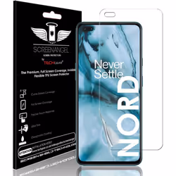 TECHGEAR Screen Protector fits OnePlus Nord [Screen Angel Edition] [Case Friendly] [Bubble Free] [FULL Screen Coverage] TPU F ...