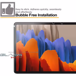 TECHGEAR Galaxy Tab S7 11.0" GLASS Edition (SM-T870 / SM-T875), Tempered Glass Screen Protector [9H Toughness] [HD Clarity]...