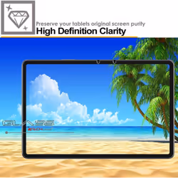 TECHGEAR [2 Pack Galaxy Tab S7 11.0" GLASS Edition (SM-T870 / SM-T875), Tempered Glass Screen Protector [9H Toughness] [HD...
