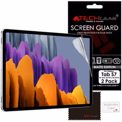 TECHGEAR 2 Pack Galaxy Tab S7 11.0" Anti Glare Screen Protectors (SM-T870 / SM-T875), MATTE Screen Protector Guard Cover...