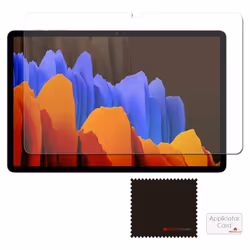 TECHGEAR 2 Pack Galaxy Tab S7 Plus / S7+ 12.4" Anti Glare Screen Protectors (SM-T970 / SM-T975), MATTE Screen Protector Guard...