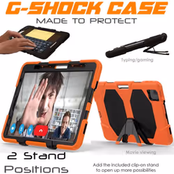 TECHGEAR G-SHOCK Case for iPad Air 5 / 4 10.9", 5th / 4th Generation (Air 2022 / 2020) Tough Rugged HEAVY DUTY Armour...
