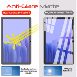 TECHGEAR 2 Pack Galaxy Tab A7 10.4" Anti Glare Screen Protectors (SM-T500 / SM-T505), MATTE Screen Protector Guard Cover...