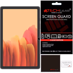 TECHGEAR 3 Pack Galaxy Tab A7 10.4" Screen Protectors (SM-T500 / SM-T505), Ultra CLEAR Screen Protector Guard Cover Designed...