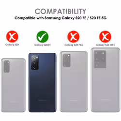 TECHGEAR [5 Pack] Screen Protectors Compatible with Samsung Galaxy S20 FE (S20 Fan Edition), CLEAR LCD Screen Protectors Cover...