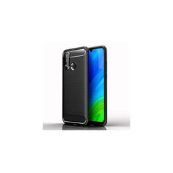 P Smart 2021 Carbon Fibre Case [Stealth Case] Flexible, Shockproof, Ultra Slim, Soft TPU Protective Shell Cover with Carbon Fibre Detailing