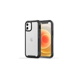 TECHGEAR iPhone 12 Mini Tough Case, [Fusion Armour] Premium Slim Hybrid Tough Rugged Protective Bumper Case Heavy Duty Protection with Screen Frame