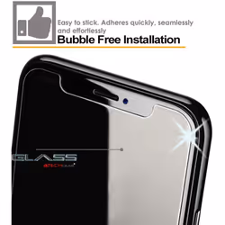TECHGEAR [2 Pack] GLASS Edition for iPhone 12, iPhone 12 Pro 6.1" Tempered Glass Screen Protector Cover [2.5D Round Edge] [9H...
