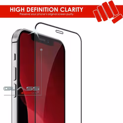 TECHGEAR 3D GLASS Edition for iPhone 12 Mini, [FULL Screen Adhesion] & [Full Coverage] Tempered Glass Screen Protector Guard...