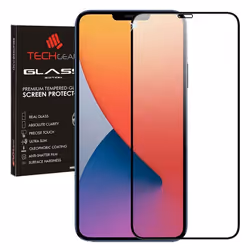 TECHGEAR 3D GLASS Edition for iPhone 12, iPhone 12 Pro [FULL Screen Adhesion] & [Full Coverage] Tempered Glass Screen Protect ...