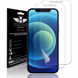 TECHGEAR [2 Pack Screen Protector fits iPhone 12 Mini 5.4" [Screen Angel Edition] [Case Friendly] [Bubble Free] [FULL Screen. ...