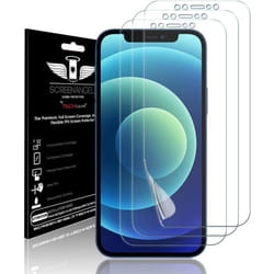 TECHGEAR [3 Pack Screen Protector fits iPhone 12, iPhone 12 Pro 6.1" [Screen Angel Edition] [Case Friendly] [Bubble Free] [FULL...