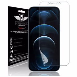 TECHGEAR [2 Pack] Screen Protector fits iPhone 12 Pro Max 6.7" [Screen Angel Edition] [Bubble Free] [FULL Screen Coverage] HD ...