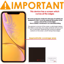 TECHGEAR [Pack of 5] Screen Protectors for iPhone 12, iPhone 12 Pro - CLEAR LCD Screen Protector Guard Covers with Cleaning...