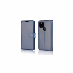 Pixel 4a 5G Wallet Case, Flip Protective Cover with Card Holder, Stand and Wrist Strap - PU Leather with Magnetic Closure For Google Pixel 4a 5 - Blue
