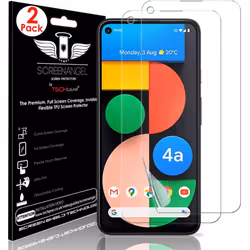 TECHGEAR [2 Pack Screen Protectors fit Google Pixel 4a 5G [Screen Angel Edition] [Case Friendly] [Bubble Free] [FULL Screen.. ...