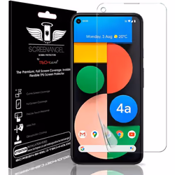 TECHGEAR [3 Pack] Screen Protectors fit Google Pixel 4a 5G [Screen Angel Edition] [Case Friendly] [Bubble Free] [FULL Screen  ...