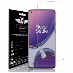 TECHGEAR Screen Protector fits OnePlus 8T [Screen Angel Edition] [Case Friendly] [Bubble Free] [FULL Screen Coverage] TPU Fil ...