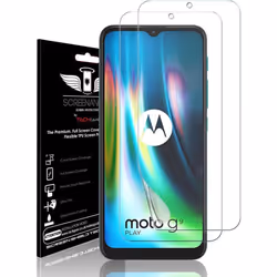 TECHGEAR [2 Pack Moto G9 Play Screen Protectors [Screen Angel Edition] [Case Friendly] [Bubble Free] [FULL Screen Coverage] H ...