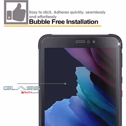TECHGEAR Galaxy Tab Active 3 8" GLASS Edition SM-T570 / T575 / T577 Tempered Glass Screen Protector [9H Toughness] [HD Clarity]...