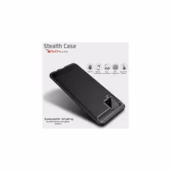 Galaxy A42 5G Carbon Fibre Case [Stealth Case] Flexible, Shockproof, Ultra Slim, Soft TPU Protective Shell Cover with Carbon Fibre Detailing