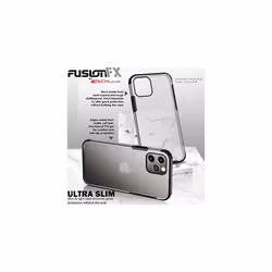 TECHGEAR iPhone 12 Pro Max Tough Case [Fusion FX Case] Slim & Light, Tough, Shockproof, Protective, Fused Gel Bumper & Hard Back Smooth Case Cover