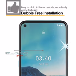 TECHGEAR GLASS Edition Compatible with Nokia 5.4, Tempered Glass Screen Protector Cover [9H Hardness] [No-Bubble]