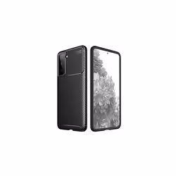 Galaxy S21 Plus Case [CarbonFlex Case] Premium Flexible Soft Shockproof Slim Fit Case Cover with Carbon Fibre Effect Designed ...