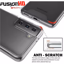TECHGEAR Galaxy S21 Plus Case [Fusion HD] Shockproof, Anti-Scratch, Slim & Light, Hybrid Drop Protection, Fused Gel Bumper &...