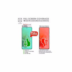 TECHGEAR [3 Pack] Screen Protector fits Samsung Galaxy S21 Plus [Screen Angel Edition] [In-Display Fingerprint Support][Case Friendly] [Bubble Free]