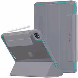TECHGEAR Titan Case Designed For iPad Pro 12.9 2020/2018 (3rd / 4th Generation) Slim Shockproof Tough Rugged Protective Armou ...