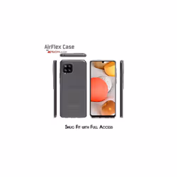 TECHGEAR Samsung Galaxy A12 / M12 Case [AirFlex] Crystal Clear Slim & Light, Protective, Flexible Soft Gel / TPU Cover with Soft Touch Keys
