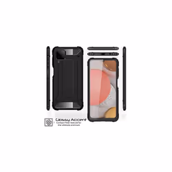 TECHGEAR Galaxy A12 / M12 Tough Armoured Case - ShockProof, Rugged, Sturdy, Heavy Duty Protective Case Cover Designed for Samsung Galaxy A12 & M14