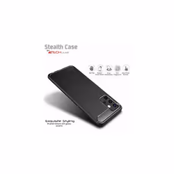 Galaxy A32 5G Carbon Fibre Case [Stealth Case] Flexible, Shockproof, Ultra Slim, Soft TPU Protective Shell Cover with Carbon Fibre Detailing